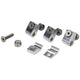 2 colliers de serrage en aluminium pour conduite 3/16 po, paquet de 4
