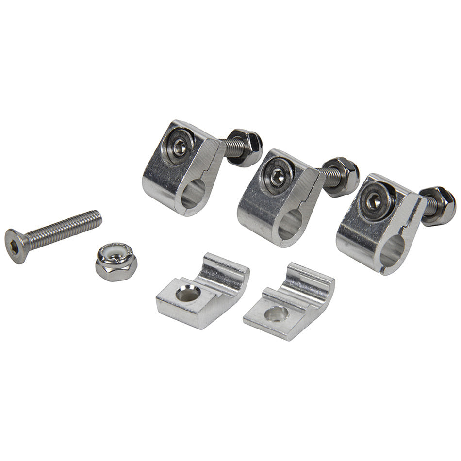 2 colliers de serrage de ligne en aluminium 5/16 po 4 pqt
