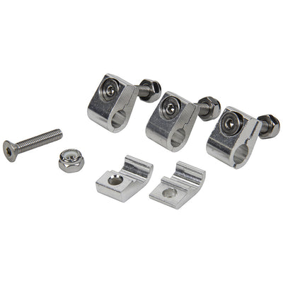 2 colliers de serrage de ligne en aluminium 5/16 po 4 pqt