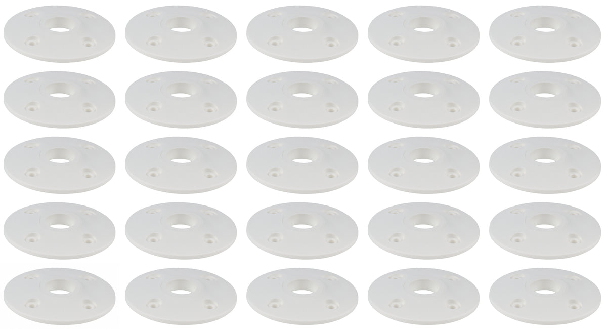 Scuff Plate Plastic White 25pk