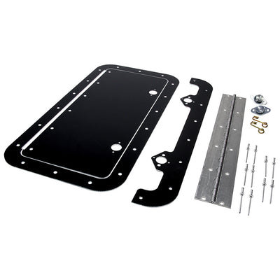 Kit de panneau d'accès noir 6 po x 14 po