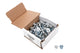 Écrou à sertir fileté en aluminium, paquet de 50