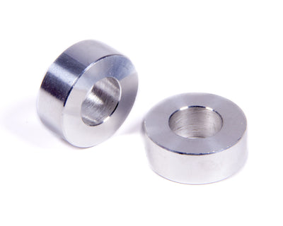 Entretoises en aluminium 1/2 po DI x 3/8 po de long