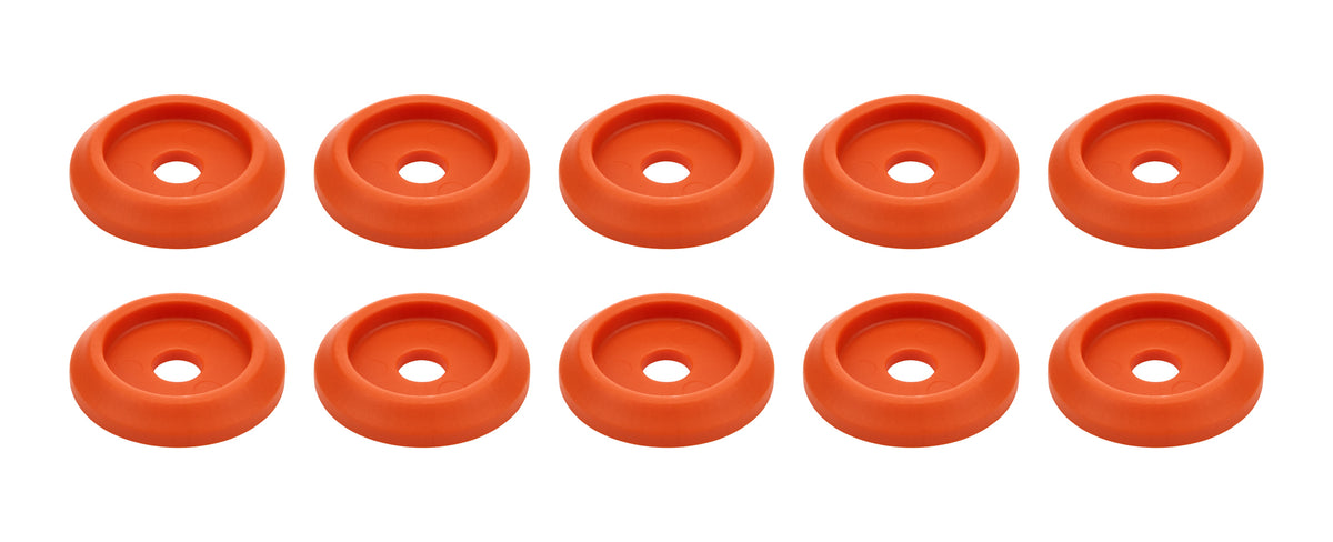 Body Bolt Washer Plastic Orange 10pk