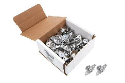 Vis de fixation rapides à tête fraisée S/E 5/16 .500in, 50 pièces, alu