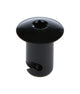 Oval Hd T-30 Torx Fast. 7/16 .500in 10pk Alum Bl