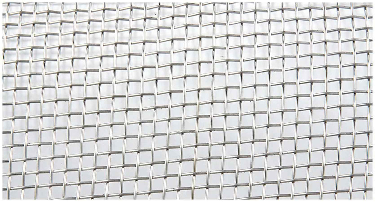 Grille en acier inoxydable de 1/8 po, 3 pi x 3 pi