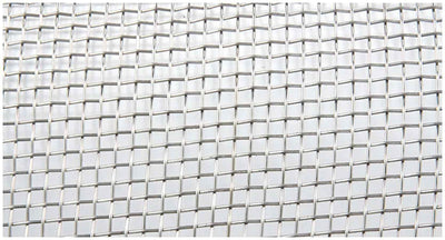 Grille en acier inoxydable de 1/8 po, 3 pi x 3 pi