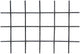 Grille en acier 61 cm x 63,5 cm mailles carrées de 2,5 cm