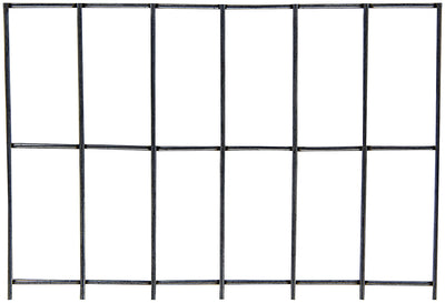 Écran en Acier 61cm x 63.5cm x 5cm Rectangle