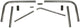 Unwelded Front Bumper M/C SS 1983-88 2pc