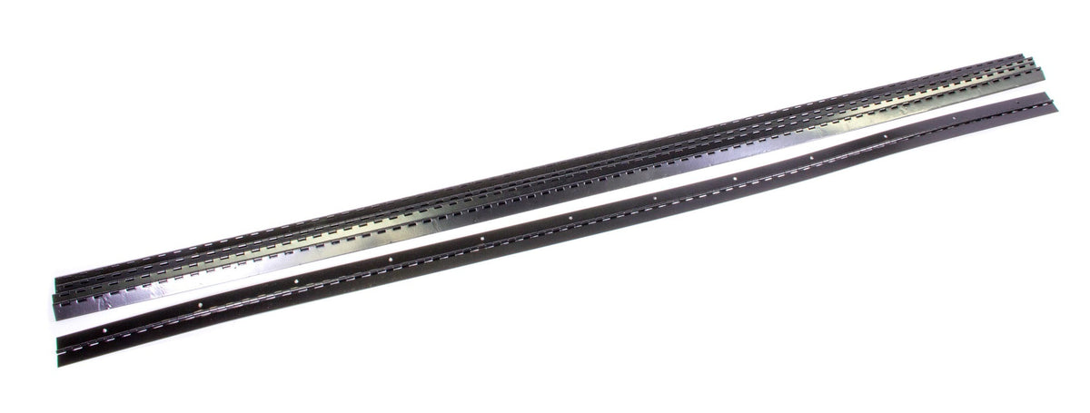 Charnière en aluminium noire 183 cm 5 pces