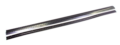 Charnière en aluminium noire 183 cm 5 pces