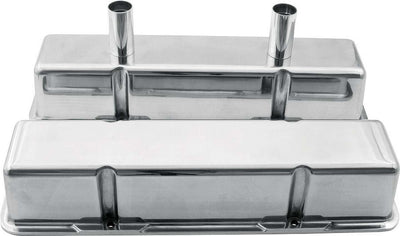 Cache-culbuteurs SBC en aluminium avec tubes