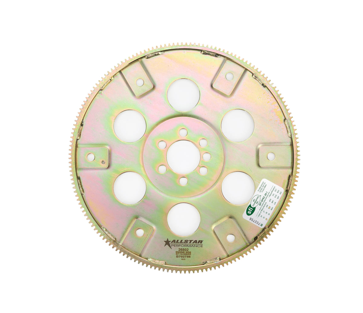 Flexplate 168T SFI équilibrage interne à partir de 86