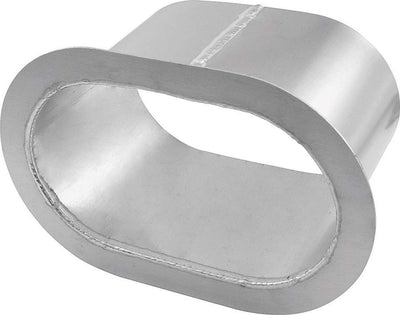 Bouclier thermique ovale à double sortie droite