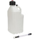 Utility Jug 5 Gal w/Filler Hose Clear