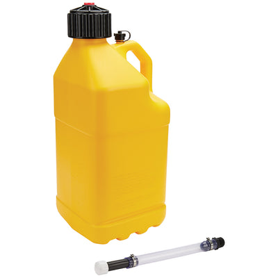 Bidon de ravitaillement 5 gallons avec tuyau de remplissage jaune