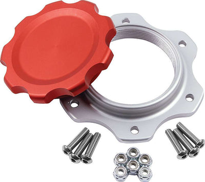 Bouchon et bonde de réservoir de carburant JAZ à 6 vis rouges