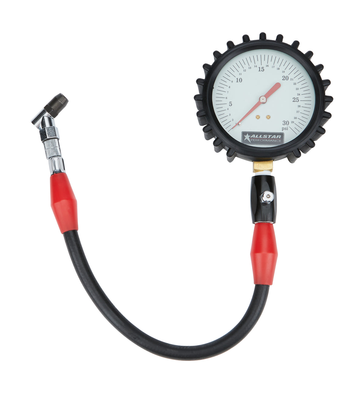 Manomètre de pression des pneus 0-30 PSI 4 po Phosphorescent