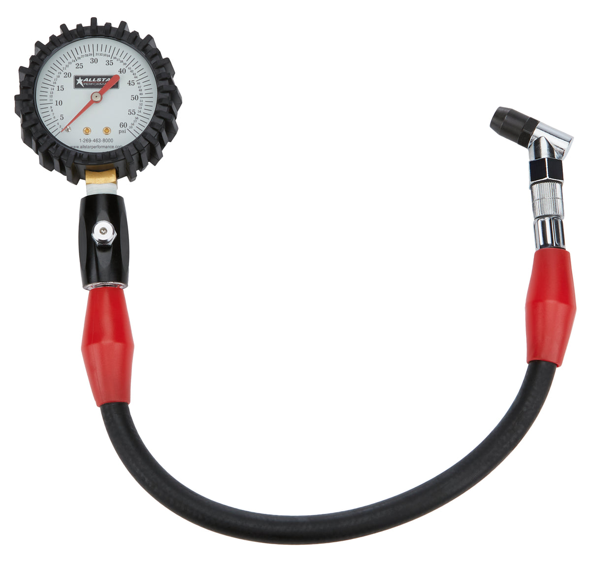 Manomètre de pneu 0-60 PSI 2-1/4 po Luminescent