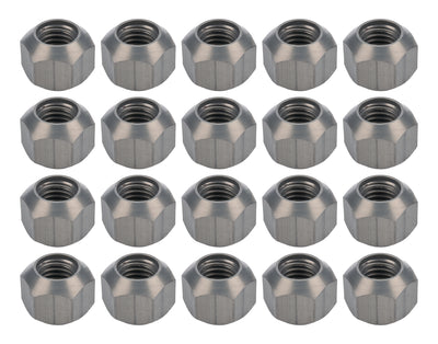 Lug Nuts 5/8-11 Alum HC Dbl Chamfer 20pk