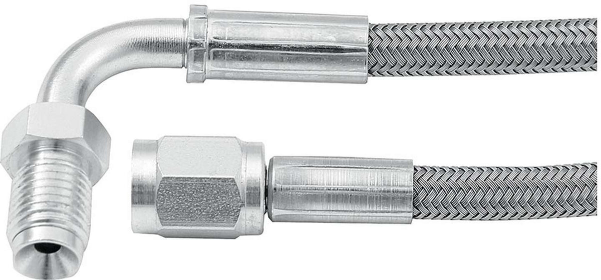 36 po #3 Conduite -3 Str/90 Deg 3/8-24 Flare inv