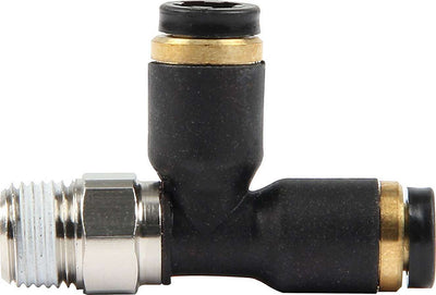T en plastique P/L avec 1/8NPT