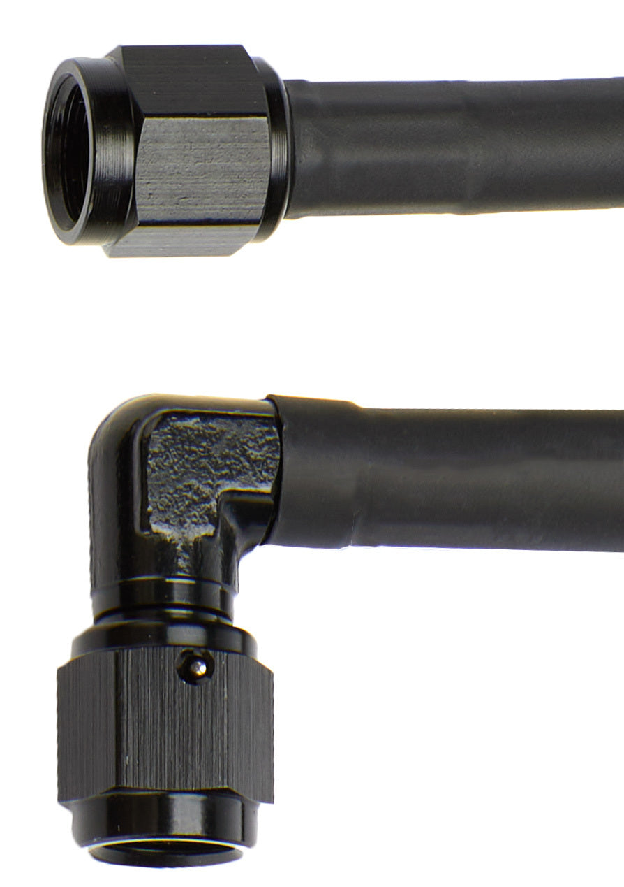 Flexible tressé enduit 6 po n°4 flexible -4 brins/-4 90 degrés