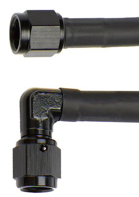 Flexible tressé enduit 6 po n°4 flexible -4 brins/-4 90 degrés