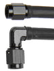 Tuyau tressé enduit 15 po #3 -3 90 Deg/-3 Str