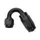 Raccord réutilisable noir coudé 150° -10