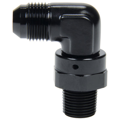 Raccord pivotant AN vers NPT 90 degrés -6 x 3/8 po