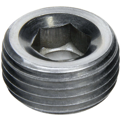 Bouchons Allen NPT 1/4" acier 2pièces