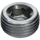Bouchons Allen NPT 1/4" acier 2pièces