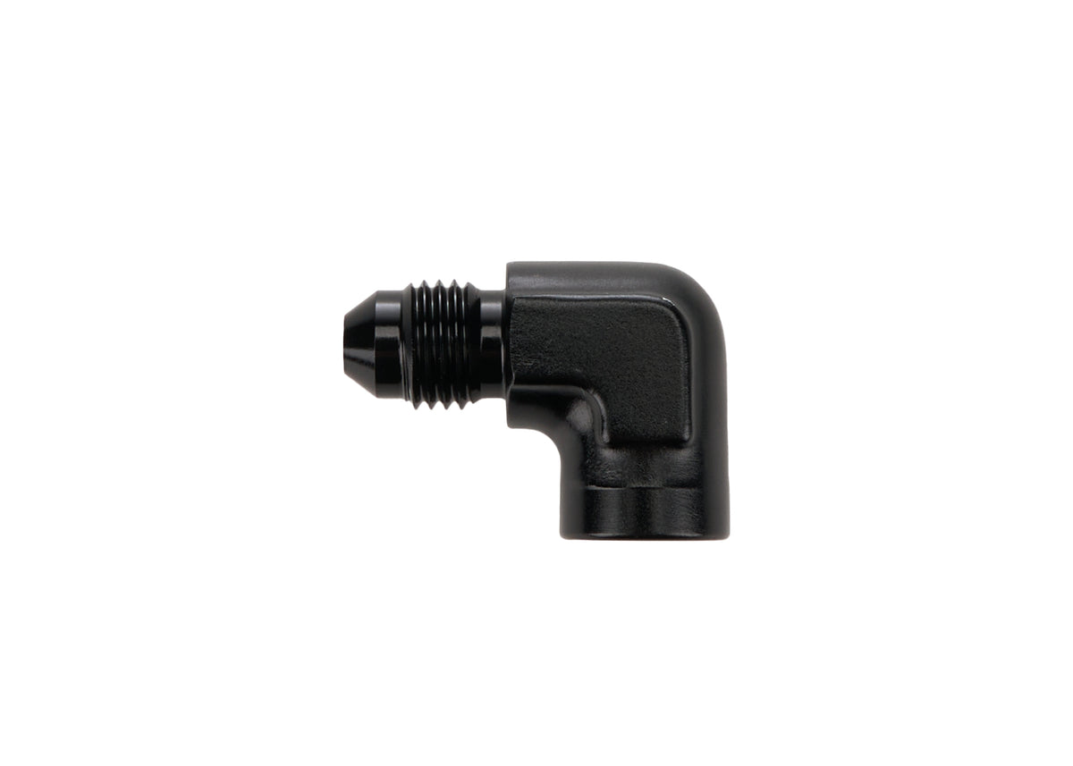 Raccord adaptateur en aluminium 4 AN vers 1/8 NPT 90 degrés