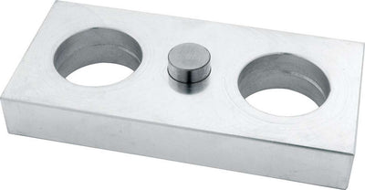 Bloc d'abaissement en aluminium usiné 19 mm