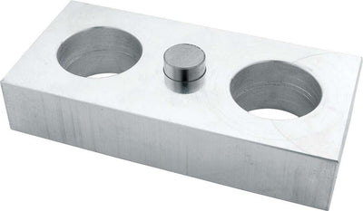Cale de rabaissement en aluminium taillée dans la masse de 2,54 cm