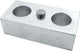 Bloc d'abaissement en aluminium usiné 1,50 po