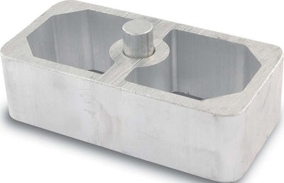 Bloc d'abaissement en aluminium 1,50 po