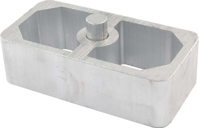 Bloc d'abaissement en aluminium 2,00 po