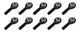 Pro Rod End RH 1/2 Male Moly 10pk