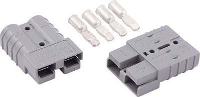 Connecteur rapide de batterie 50 A gris 1 paire