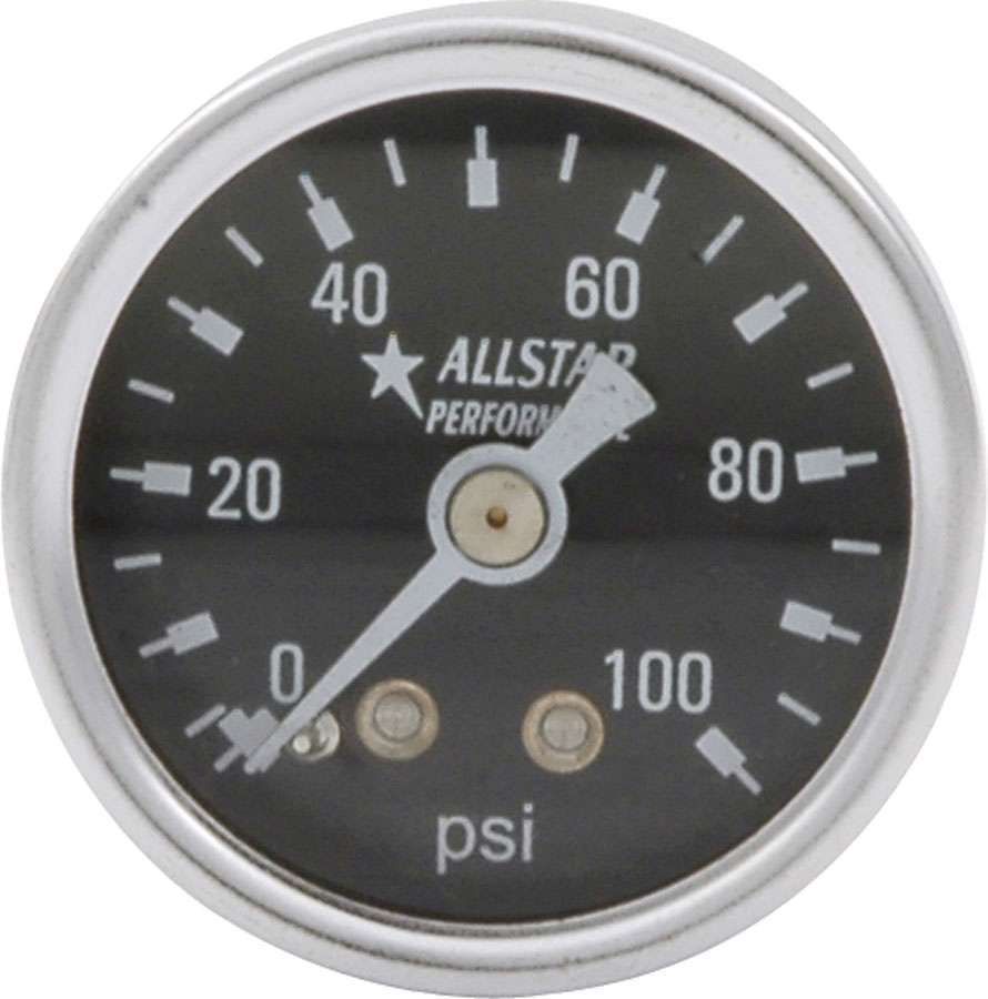 Manomètre sec 0-100 PSI, 1,5 pouces