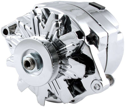 Alternateur GM chromé 100 A 1 fil