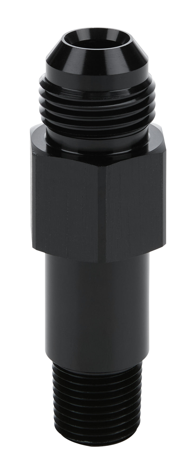 Oil Inlet Fitting 3/8in NPT to 10AN x 3in