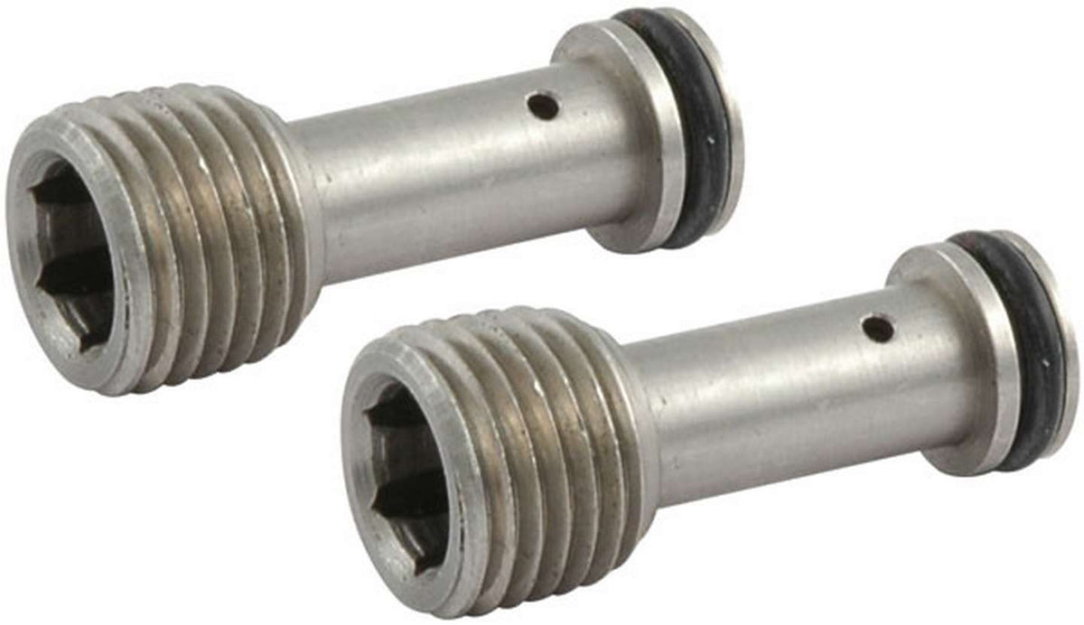 Limiteurs d'huile Bowtie Block Chevy 1 paire