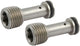 Limiteurs d'huile Bowtie Block Chevy 1 paire