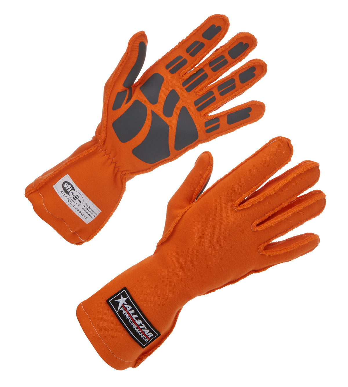 Gants de conduite SFI 3.3/5 Coutures extérieures D/L XL Orange