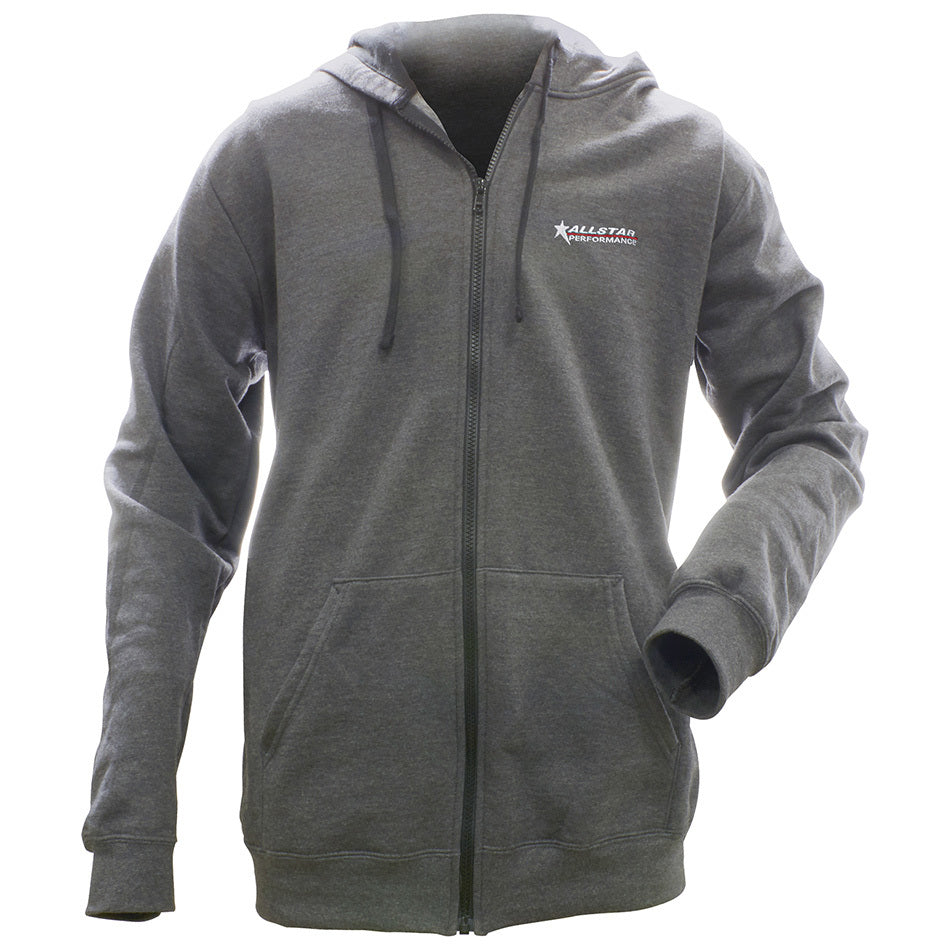 Sweatshirt à Capuche Zippé Allstar Charcoal XXXL